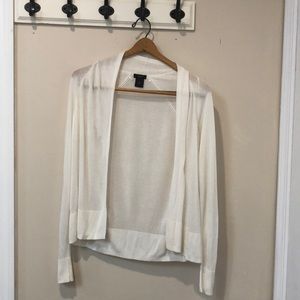 Sheer cardigan